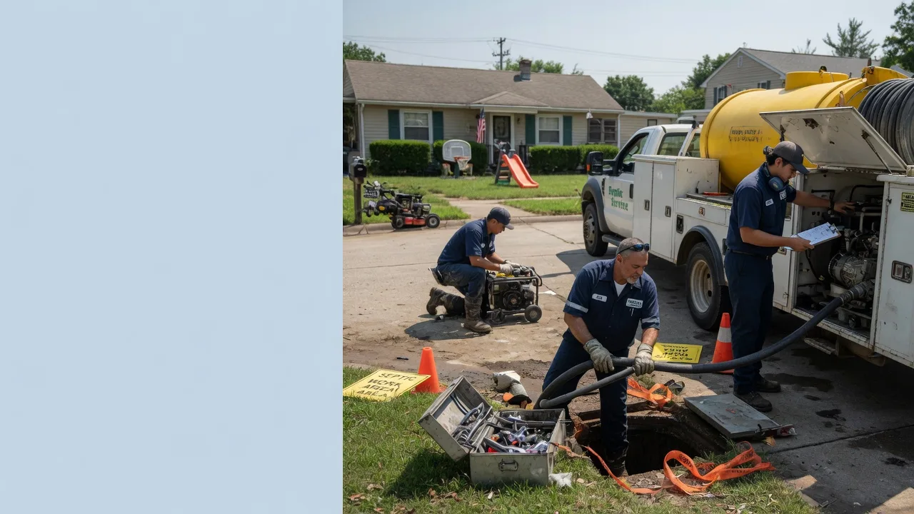 Septic Tank Pumping in Fairfield, OH near me